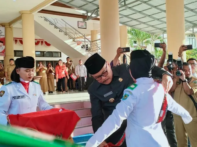 Penjabat Bupati Kukuhkan 36 Paskibraka Bolmong