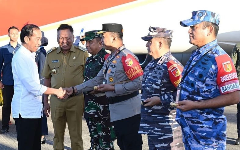 Ribuan Personel TNI-Polri Amankan Kegiatan Presiden Jokowi di Sulut