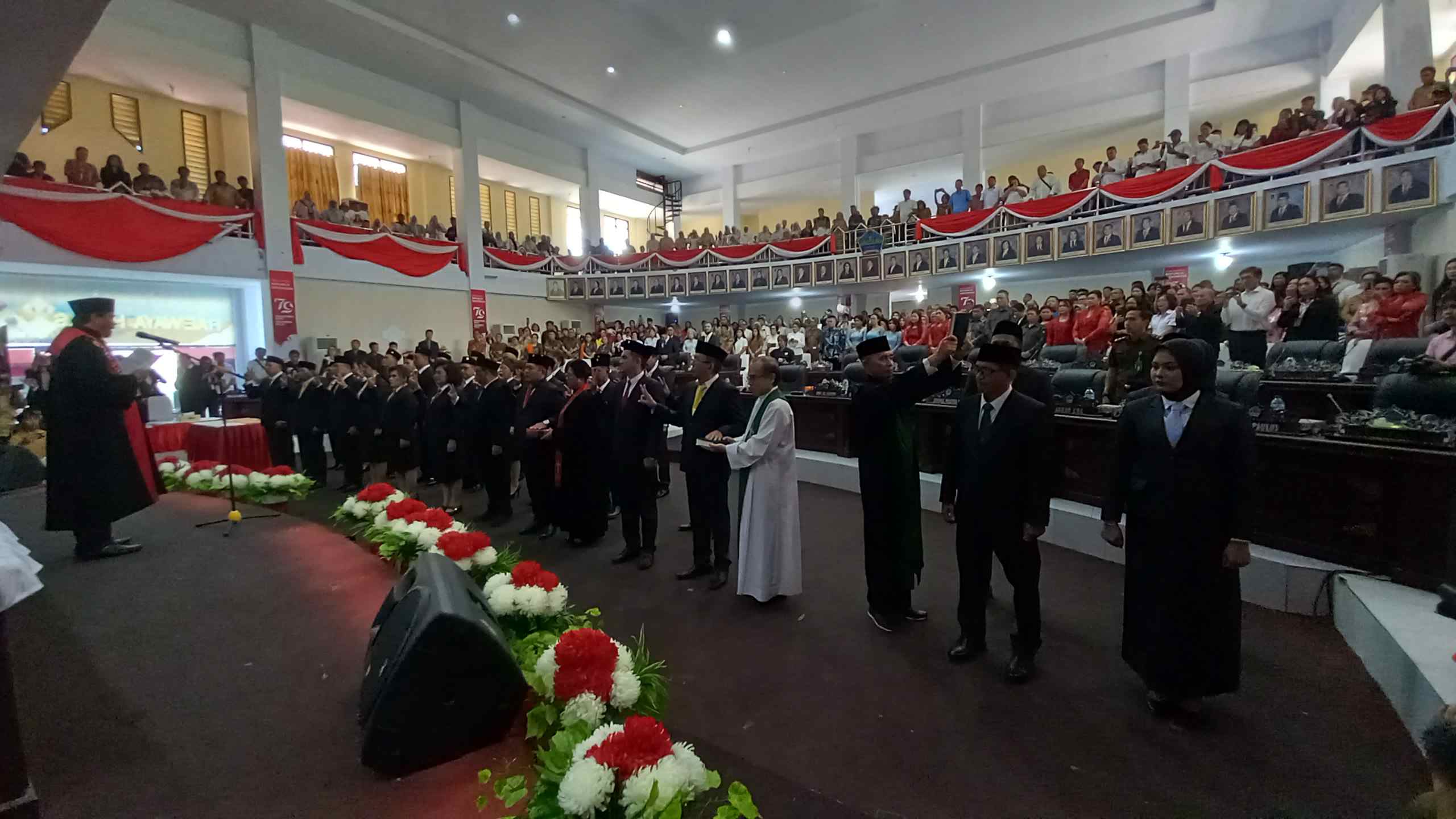 30 Anggota DPRD Minut Dilantik, 19 Pendatang Baru