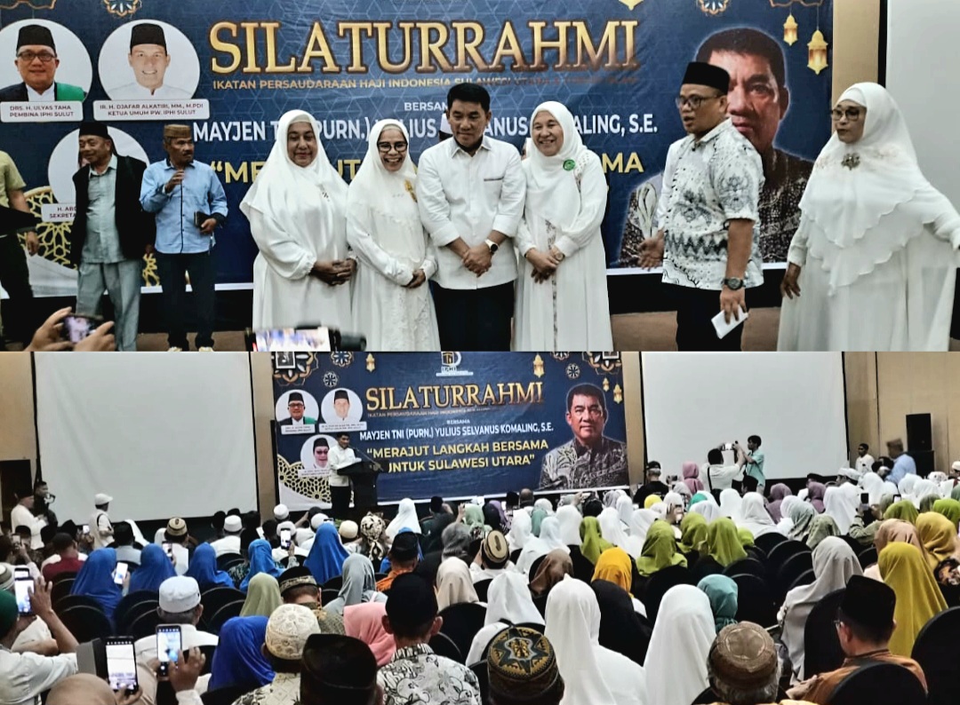 Gubernur Terpilih YSK Silaturahmi Bersama Tokoh Muslim se-Sulut, Simak Komitmen Yulius