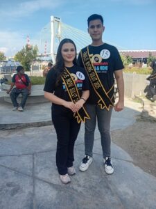 WAKIL KOTA TINUTUAN: Anzari H Kuemba dan dr. Aurelie Britney Kasenda.(FOTO/ALEX MAMAHIT)