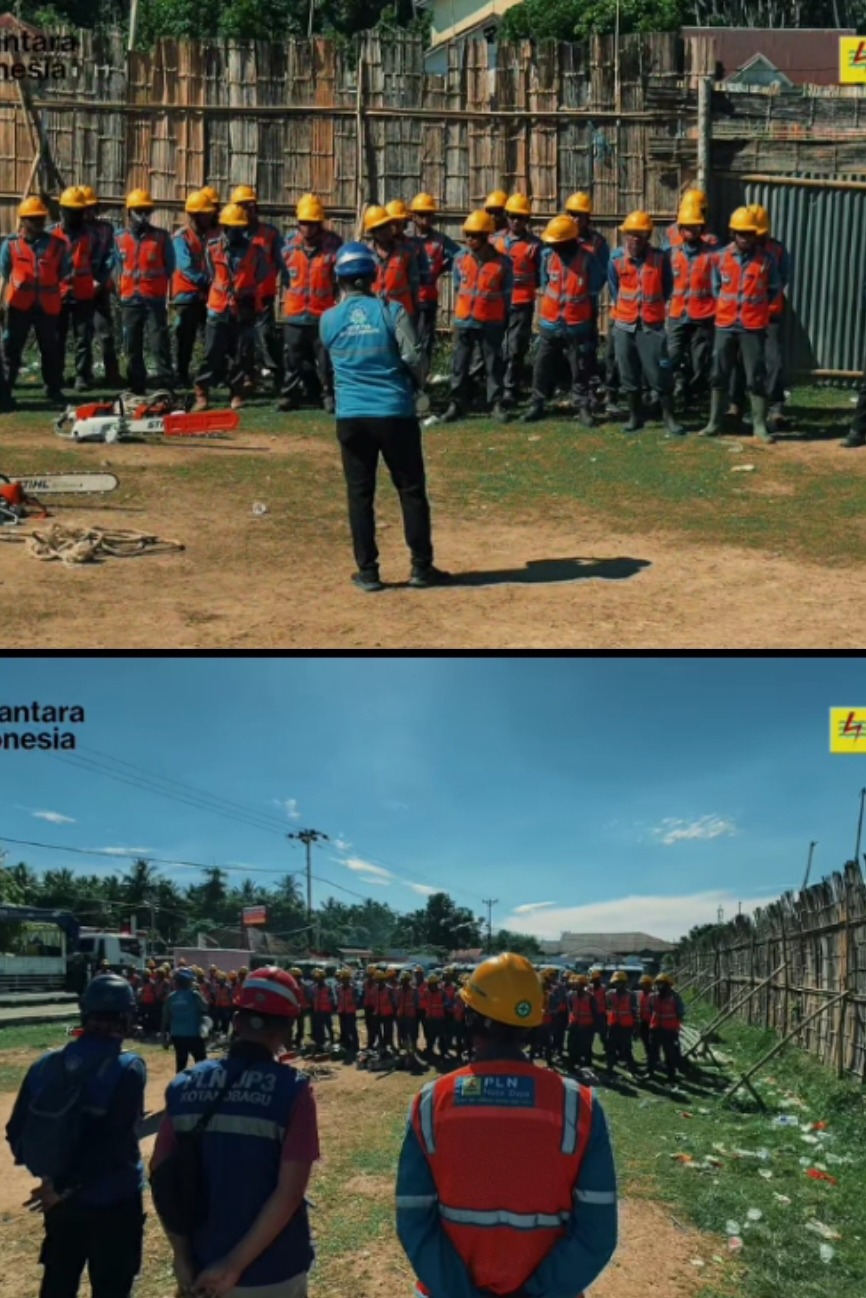 PLN UP3 Kotamobagu Jaga Keandalan Listrik di Nuangan Boltim