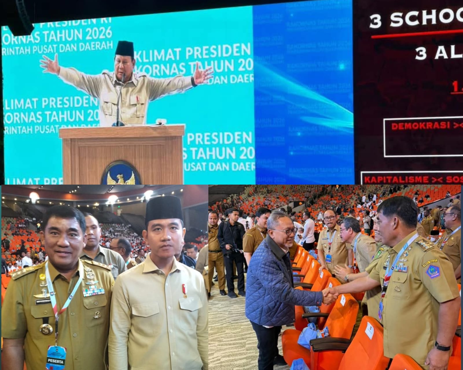 Hadiri Rakornas Tahun 2026, Gubernur Yulius Siap Dukung Penuh Perintah Presiden Prabowo Pentingnya Sinergi Pusat dan Daerah