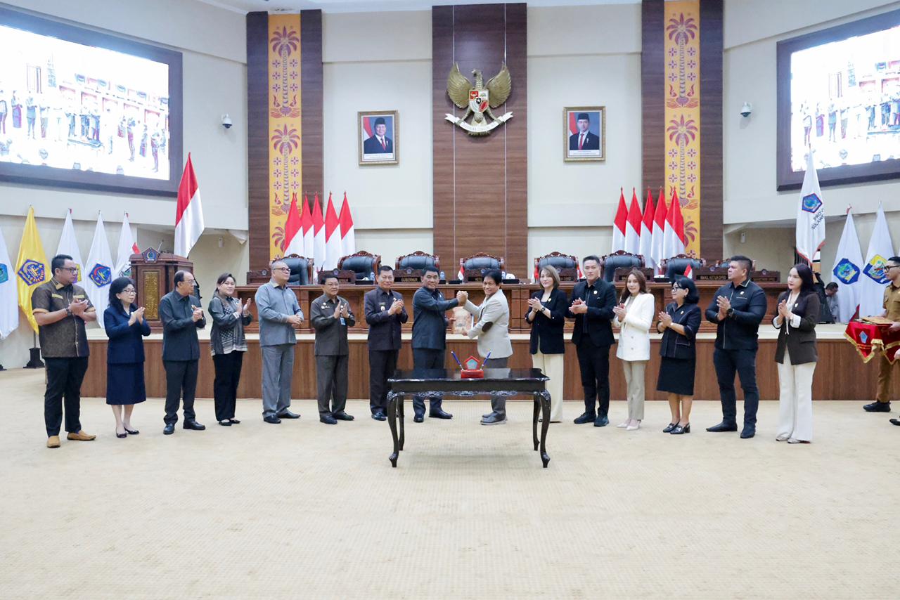 Sah! Gubernur Sulawesi Utara Tetapkan Ranperda RTRW 2025-2044 Sebagai “Mahakarya” Peta Jalan Pembangunan Dua Dekade