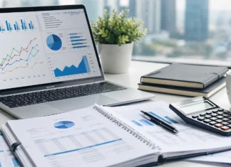 Fitch Soroti Risiko Defisit APBN RI, Ini Dampaknya ke Ekonomi grafik keuangan dan rupiah menggambarkan risiko defisit APBN